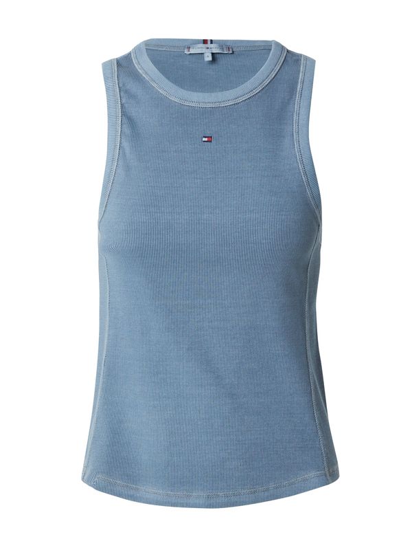 TOMMY HILFIGER TOMMY HILFIGER Топ  нейви синьо / опушено синьо / червено / бяло