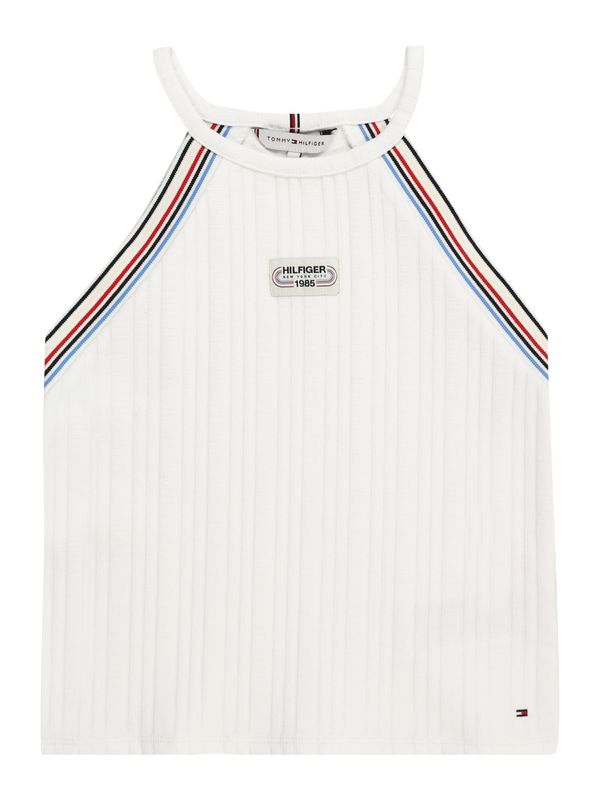 TOMMY HILFIGER TOMMY HILFIGER Топ  синьо / червено / черно / бяло