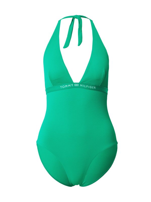 Tommy Hilfiger Underwear Tommy Hilfiger Underwear Бански костюм  зелено / бяло