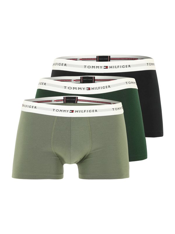 Tommy Hilfiger Underwear Tommy Hilfiger Underwear Боксерки 'Essential'  нощно синьо / сиво-бежово / зелено / бяло