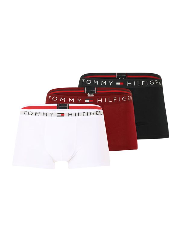 Tommy Hilfiger Underwear Tommy Hilfiger Underwear Боксерки  рубинено червено / черно / мръсно бяло