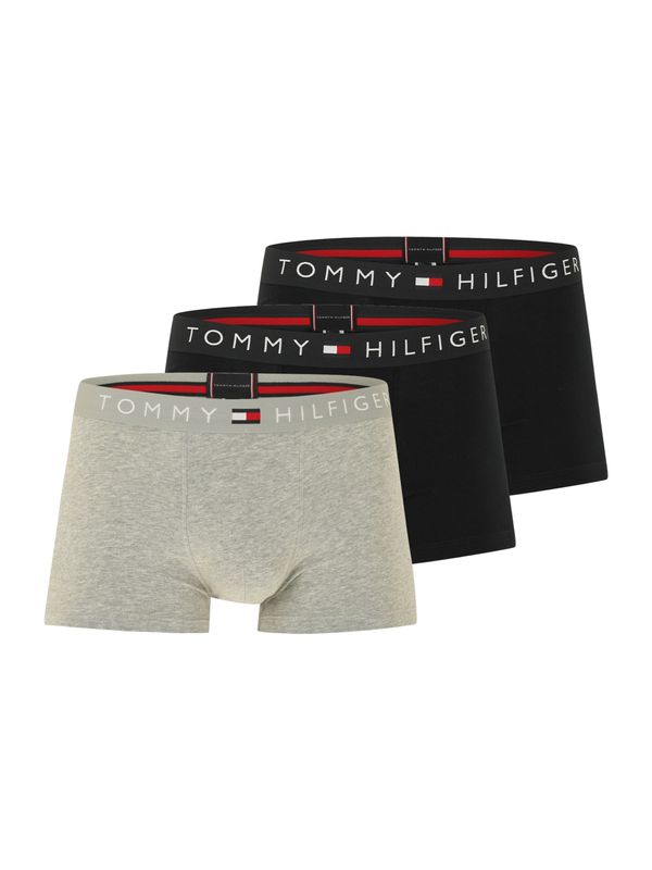Tommy Hilfiger Underwear Tommy Hilfiger Underwear Боксерки  сив меланж / червено / черно / бяло