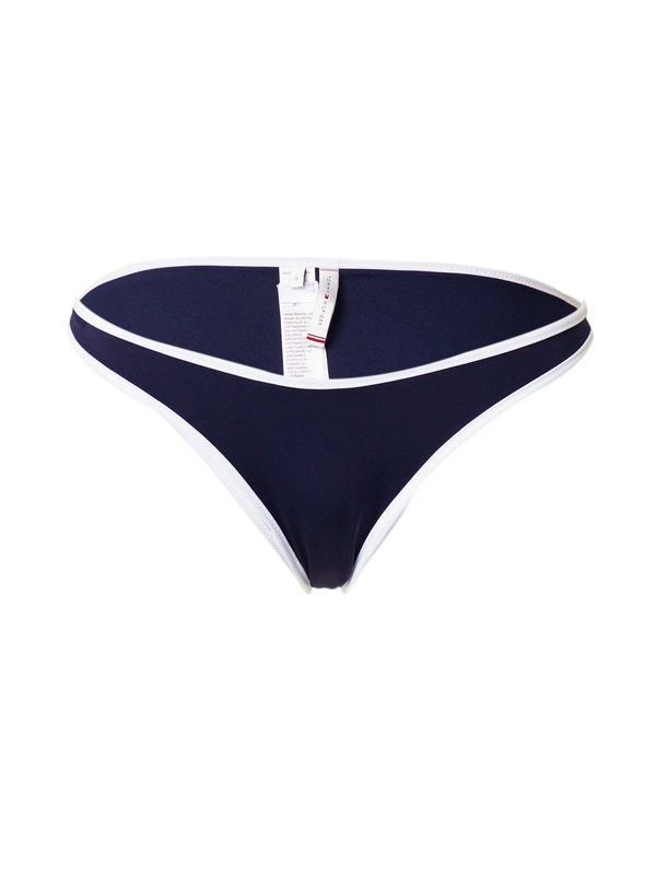 Tommy Hilfiger Underwear Tommy Hilfiger Underwear Долнище на бански тип бикини 'CHEEKY'  тъмносиньо / бяло