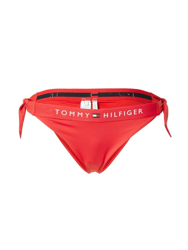Tommy Hilfiger Underwear Tommy Hilfiger Underwear Долнище на бански тип бикини  червено / черно / бяло