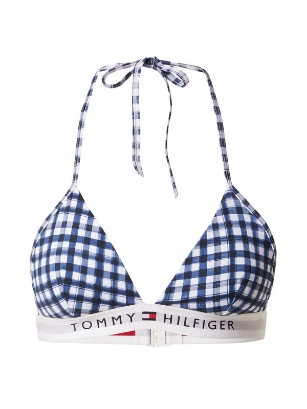 Tommy Hilfiger Underwear Tommy Hilfiger Underwear Горнище на бански  синьо / нощно синьо / ярко червено / бяло
