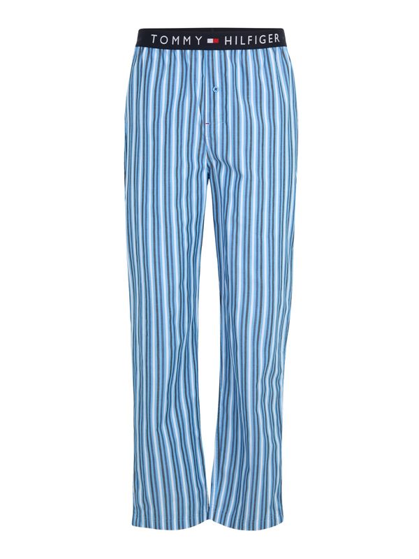 Tommy Hilfiger Underwear Tommy Hilfiger Underwear Панталон пижама  лазурно синьо / синя тинтява / черно / бяло