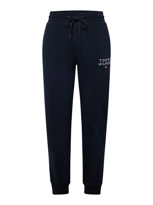 Tommy Hilfiger Underwear Tommy Hilfiger Underwear Панталон пижама  нощно синьо / огнено червено / бяло