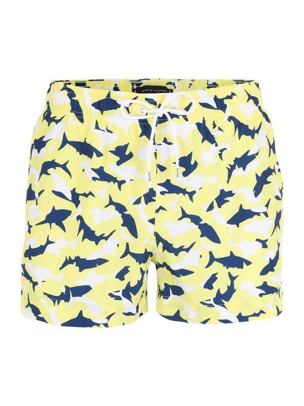 Tommy Hilfiger Underwear Tommy Hilfiger Underwear Шорти за плуване  морскосиньо / жълто / бяло