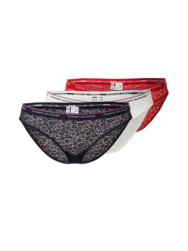Tommy Hilfiger Underwear Tommy Hilfiger Underwear Слип  червено / черно / бяло