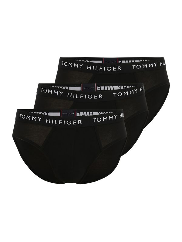 Tommy Hilfiger Underwear Tommy Hilfiger Underwear Слип 'Essential'  черно / бяло
