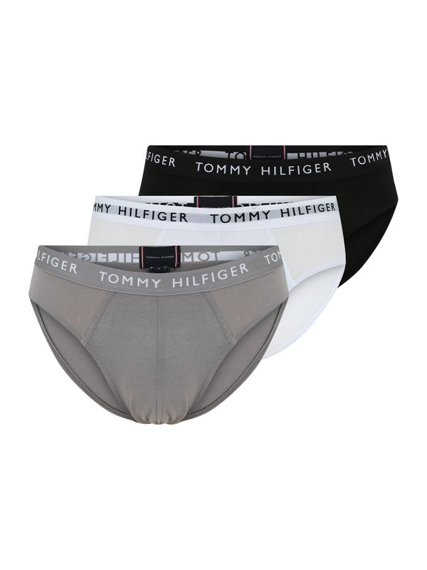 Tommy Hilfiger Underwear Tommy Hilfiger Underwear Слип  сиво / черно / бяло