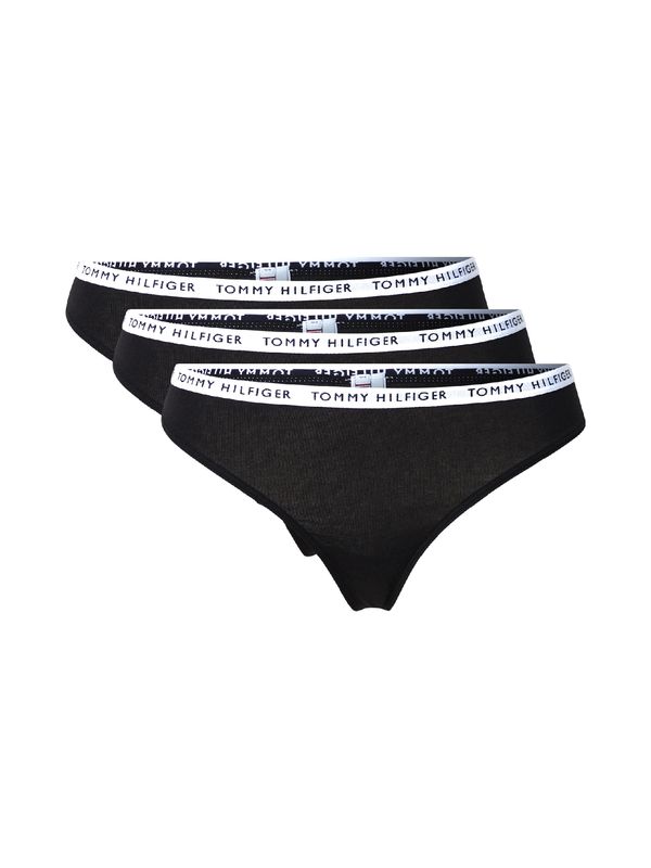 Tommy Hilfiger Underwear Tommy Hilfiger Underwear Стринг  черно / бяло