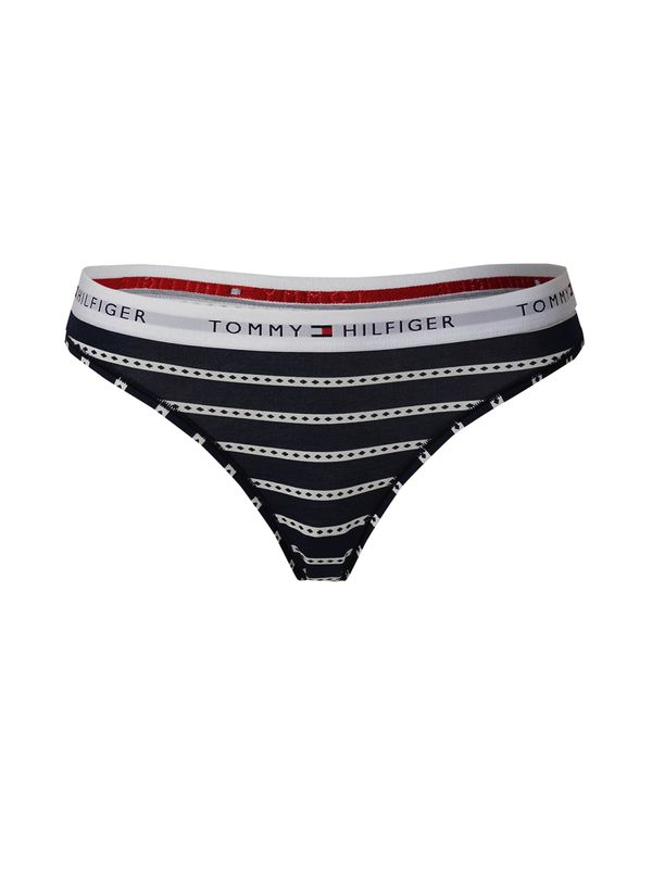 Tommy Hilfiger Underwear Tommy Hilfiger Underwear Стринг  нейви синьо / червено / бяло