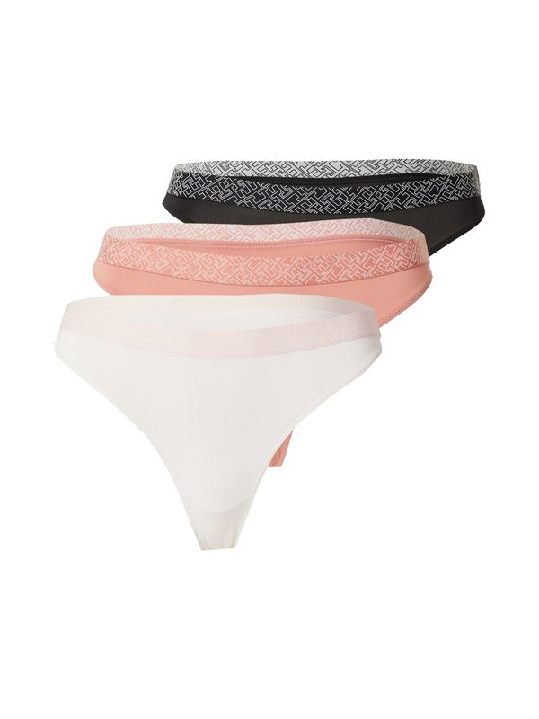 Tommy Hilfiger Underwear Tommy Hilfiger Underwear Стринг  розе / черно / бяло