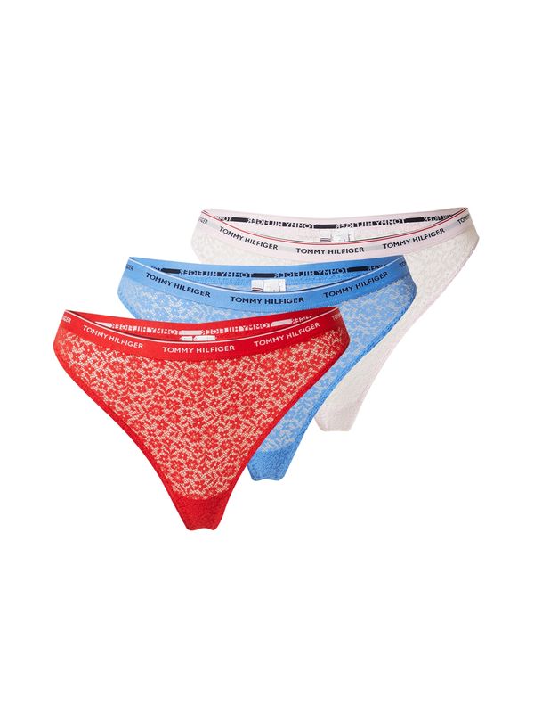 Tommy Hilfiger Underwear Tommy Hilfiger Underwear Стринг  синьо / червено / черно / бяло