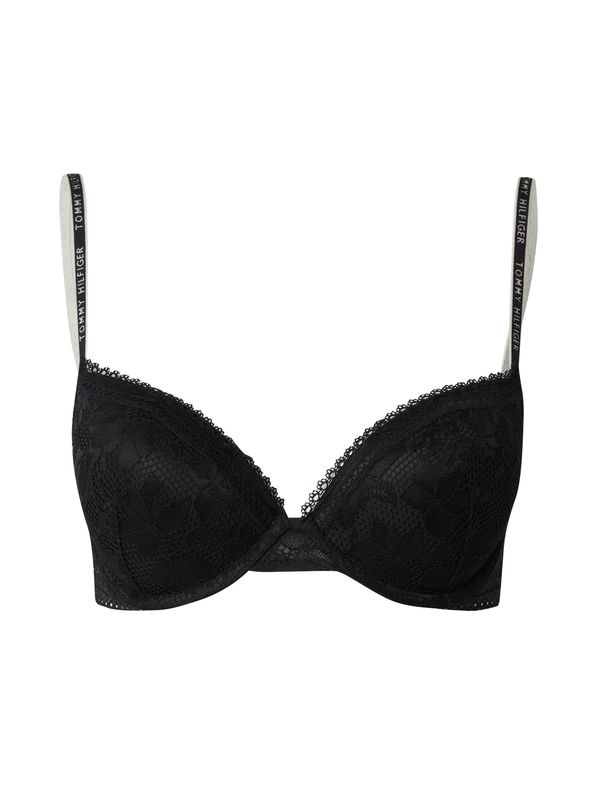 Tommy Hilfiger Underwear Tommy Hilfiger Underwear Сутиен  черно / мръсно бяло