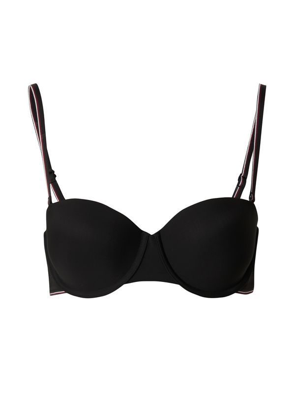 Tommy Hilfiger Underwear Tommy Hilfiger Underwear Сутиен  тъмночервено / черно / бяло