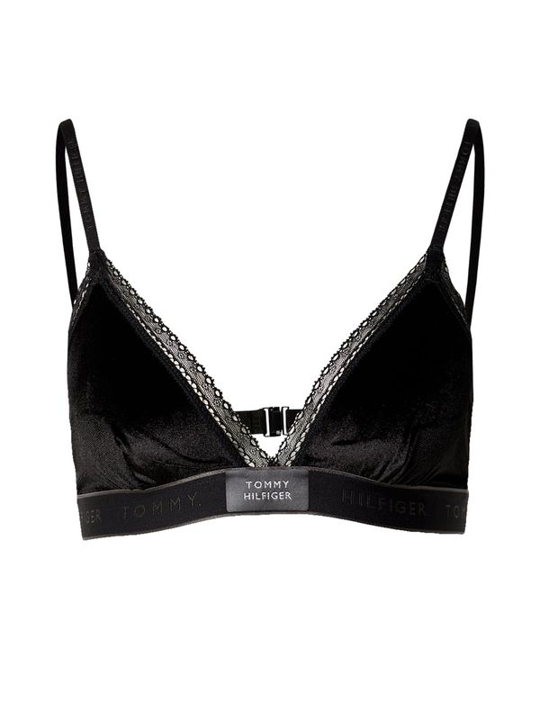 Tommy Hilfiger Underwear Tommy Hilfiger Underwear Сутиен  тъмносиво / черно / бяло