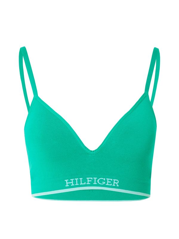 Tommy Hilfiger Underwear Tommy Hilfiger Underwear Сутиен  зелено / бяло
