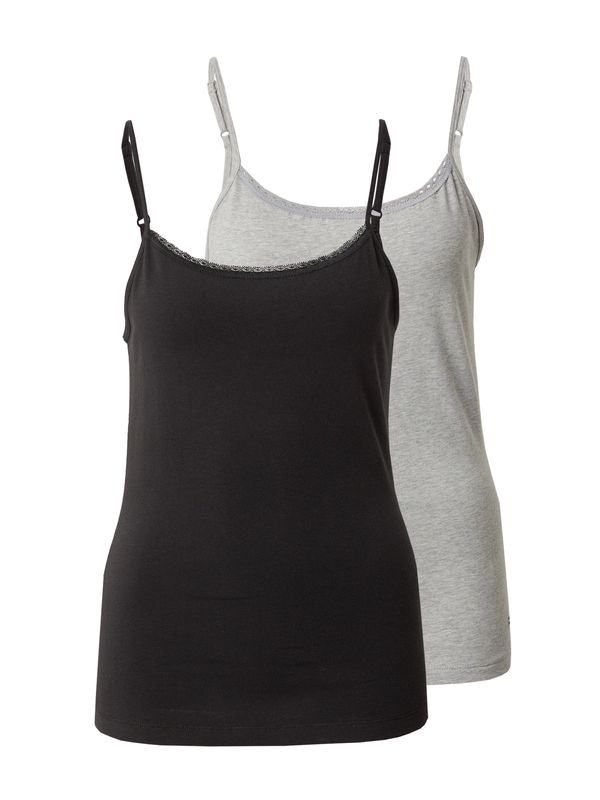 Tommy Hilfiger Underwear Tommy Hilfiger Underwear Топ  сив меланж / черно