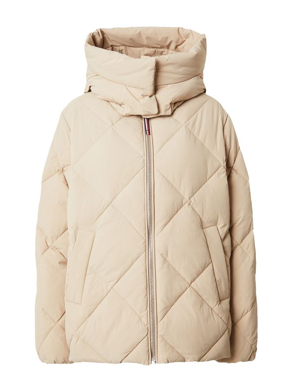TOMMY HILFIGER TOMMY HILFIGER Зимно яке 'DIAMOND'  бежово