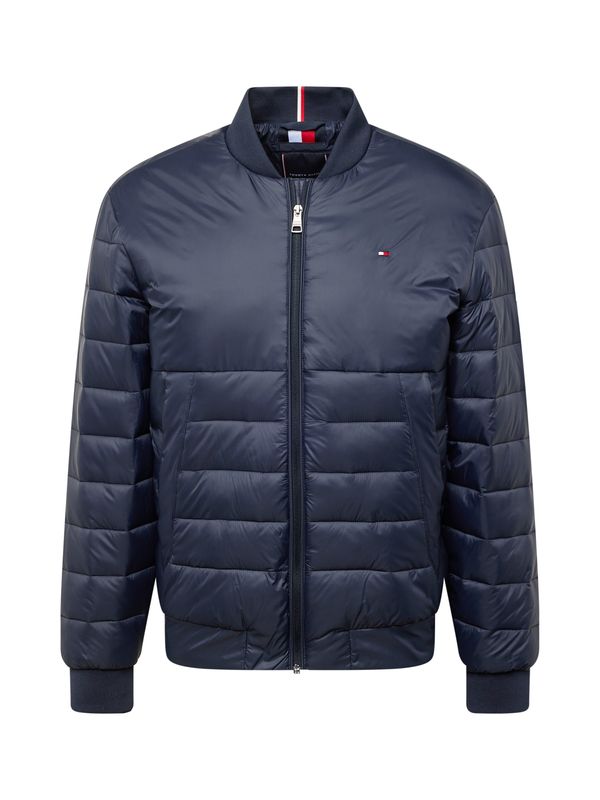 TOMMY HILFIGER TOMMY HILFIGER Зимно яке  нощно синьо / червено / бяло