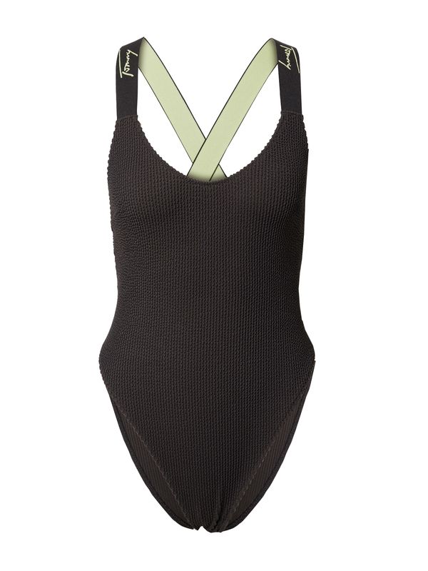 Tommy Jeans Tommy Jeans Бански костюм  светлозелено / черно