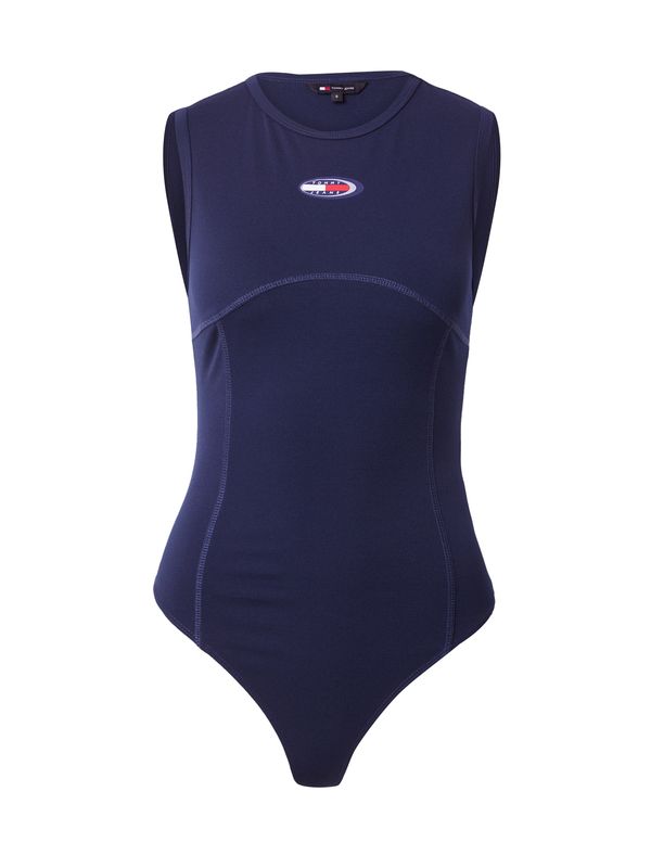 Tommy Jeans Tommy Jeans Блуза боди  нейви синьо / алено / бяло