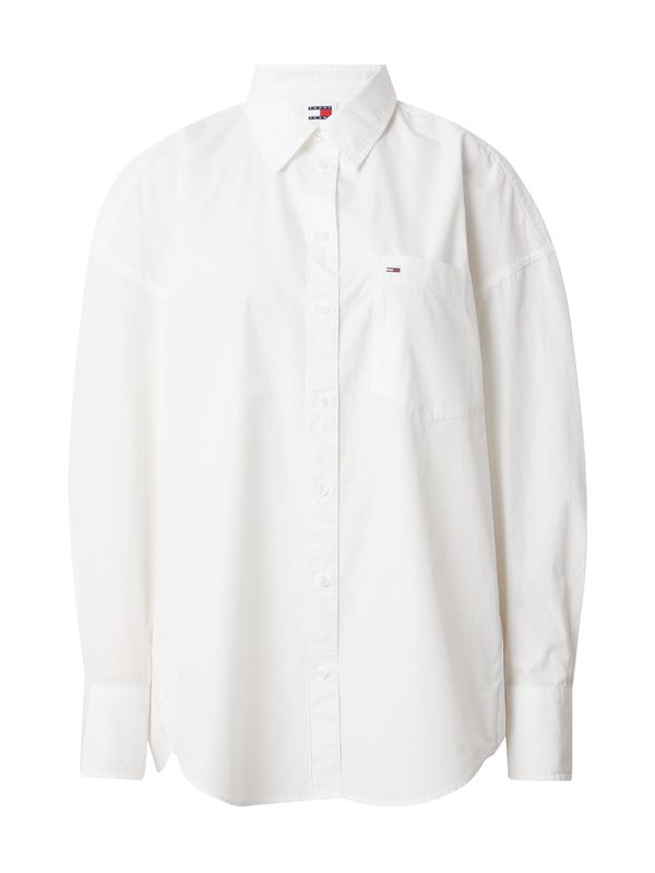 Tommy Jeans Tommy Jeans Блуза  черно / бяло