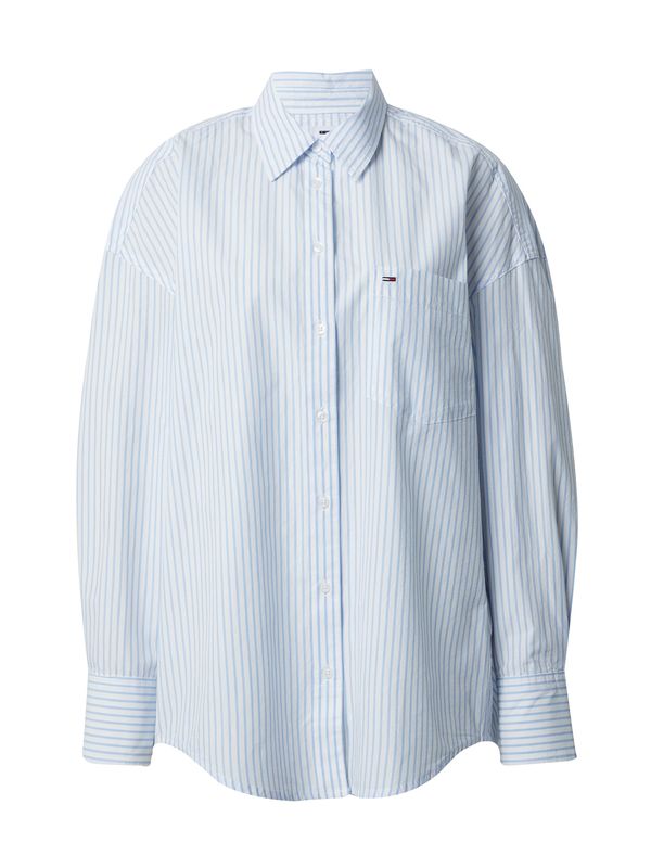 Tommy Jeans Tommy Jeans Блуза  нейви синьо / светлосиньо / червено / бяло