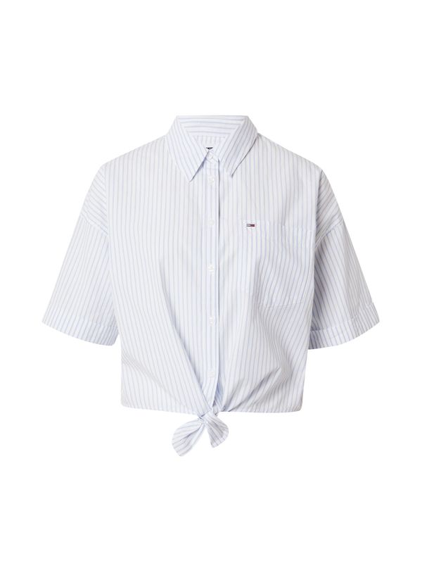 Tommy Jeans Tommy Jeans Блуза  светлосиньо / червено / черно / бяло