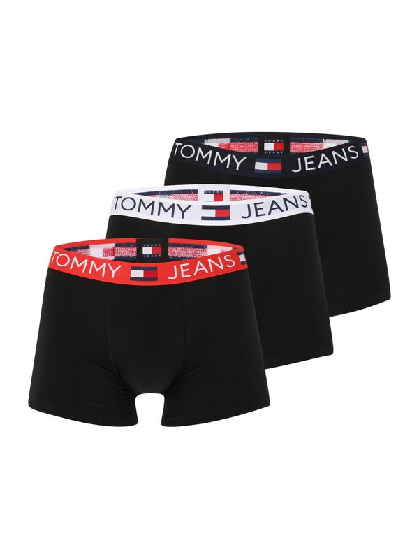Tommy Jeans Tommy Jeans Боксерки  нейви синьо / неоново червено / черно / бяло