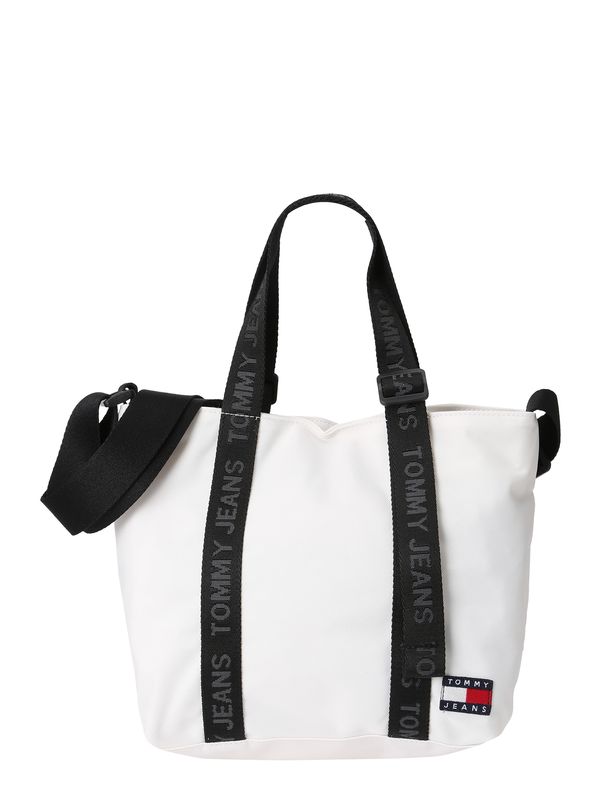 Tommy Jeans Tommy Jeans "Чанта тип ""Shopper""" 'Essential'  черно / бяло