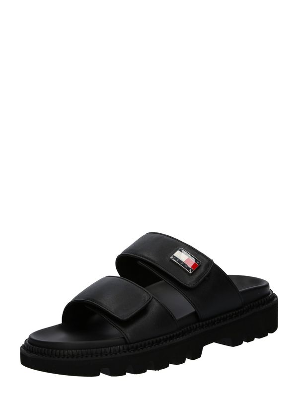 Tommy Jeans Tommy Jeans Чехли  червено / черно / бяло