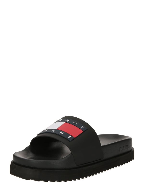 Tommy Jeans Tommy Jeans Чехли  морскосиньо / червено / черно / бяло