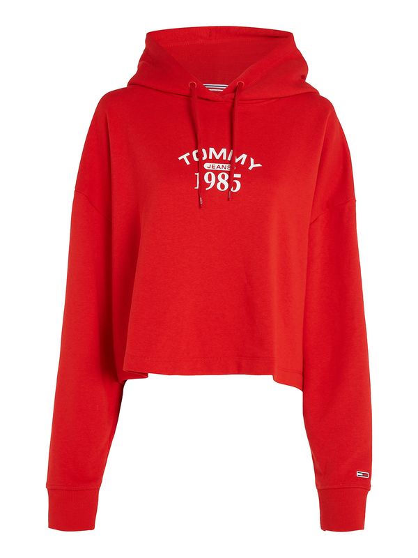 Tommy Jeans Curve Tommy Jeans Curve Суичър  червено / бяло