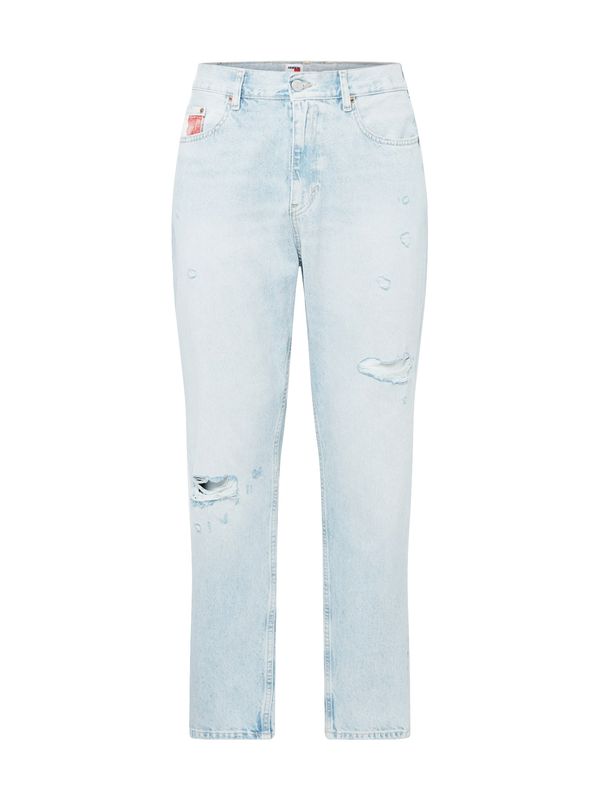 Tommy Jeans Tommy Jeans Дънки 'Isaac'  син деним / светлочервено / бяло