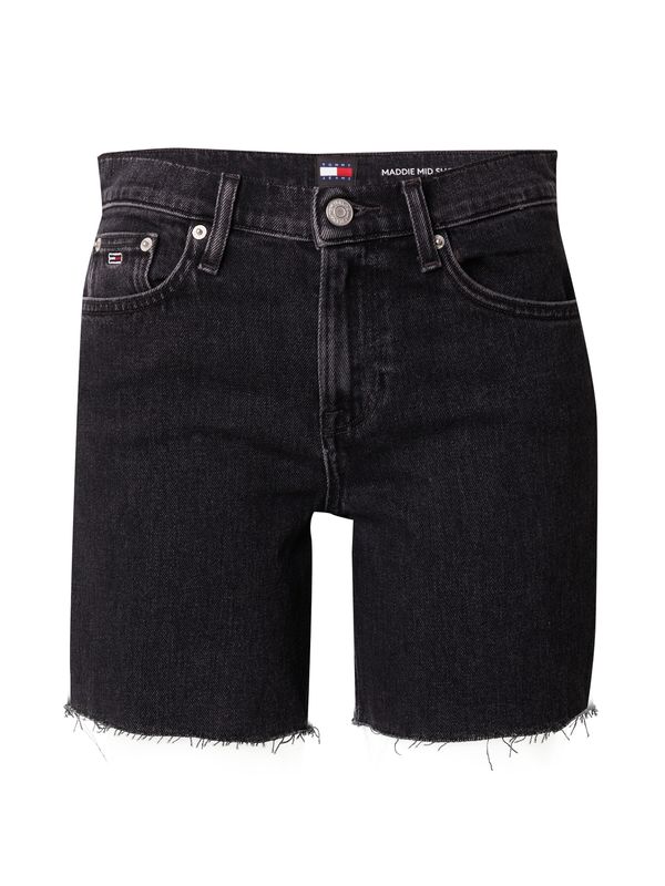 Tommy Jeans Tommy Jeans Дънки 'MADDIE'  червено / черен деним / бяло