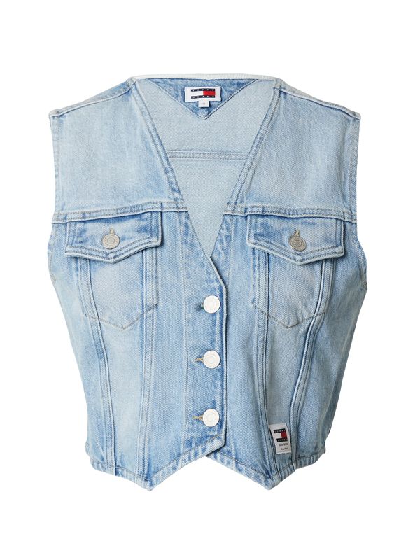 Tommy Jeans Tommy Jeans Елек  синьо / алено / бяло