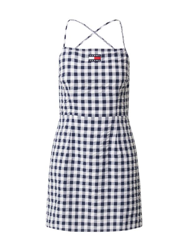 Tommy Jeans Tommy Jeans Лятна рокля 'Gingham'  нейви синьо / огнено червено / бяло