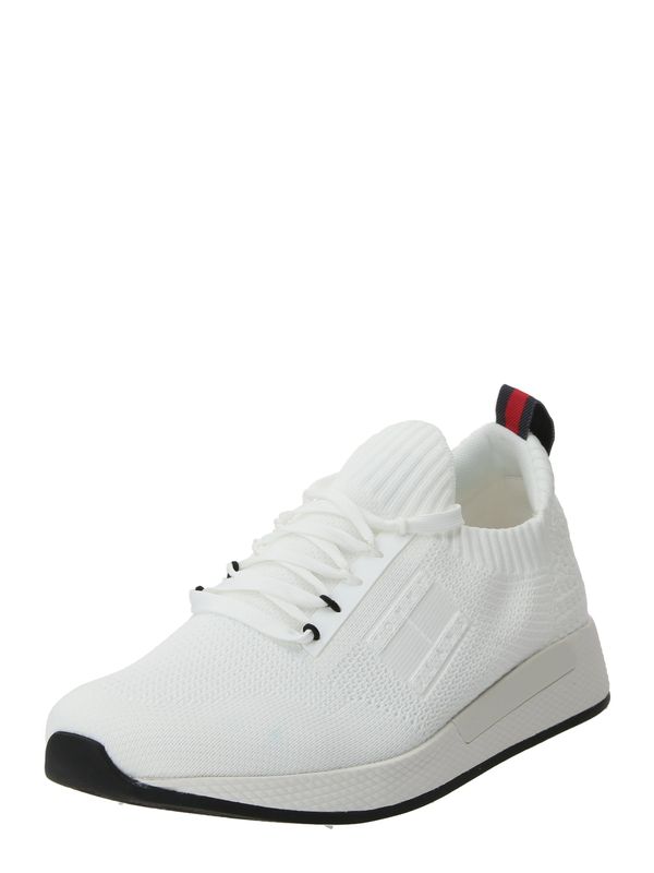 Tommy Jeans Tommy Jeans Ниски маратонки  черно / бяло