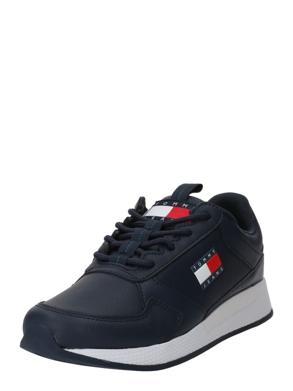 Tommy Jeans Tommy Jeans Ниски маратонки 'Essential'  нейви синьо / огнено червено / бяло