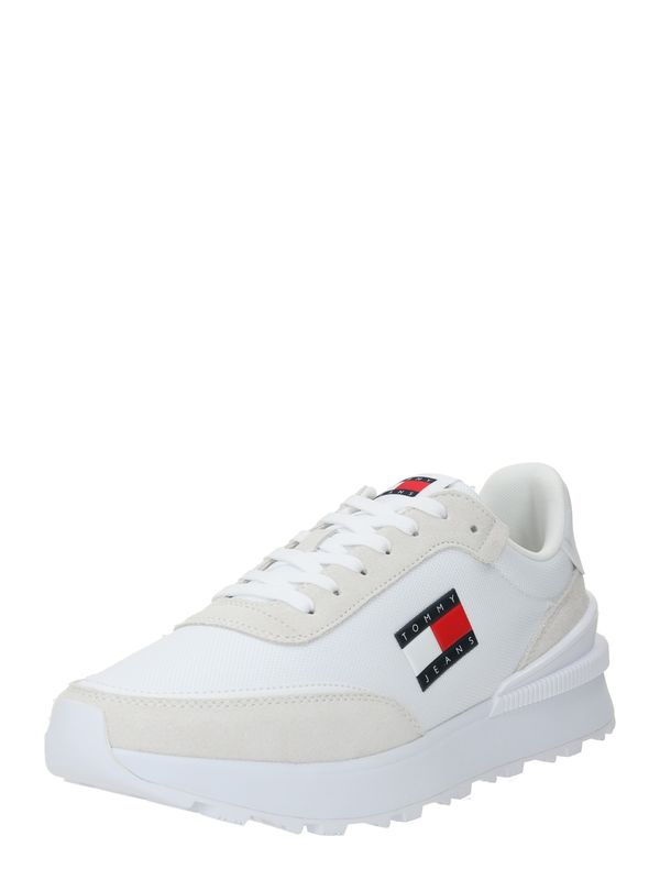 Tommy Jeans Tommy Jeans Ниски маратонки 'Essential'  синьо / червено / бяло / мръсно бяло