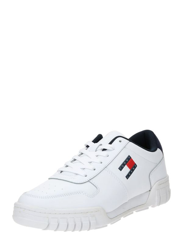 Tommy Jeans Tommy Jeans Ниски маратонки 'Essential'  тъмносиньо / червено / бяло
