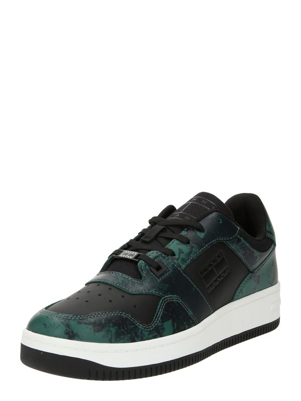 Tommy Jeans Tommy Jeans Ниски маратонки  зелено / черно