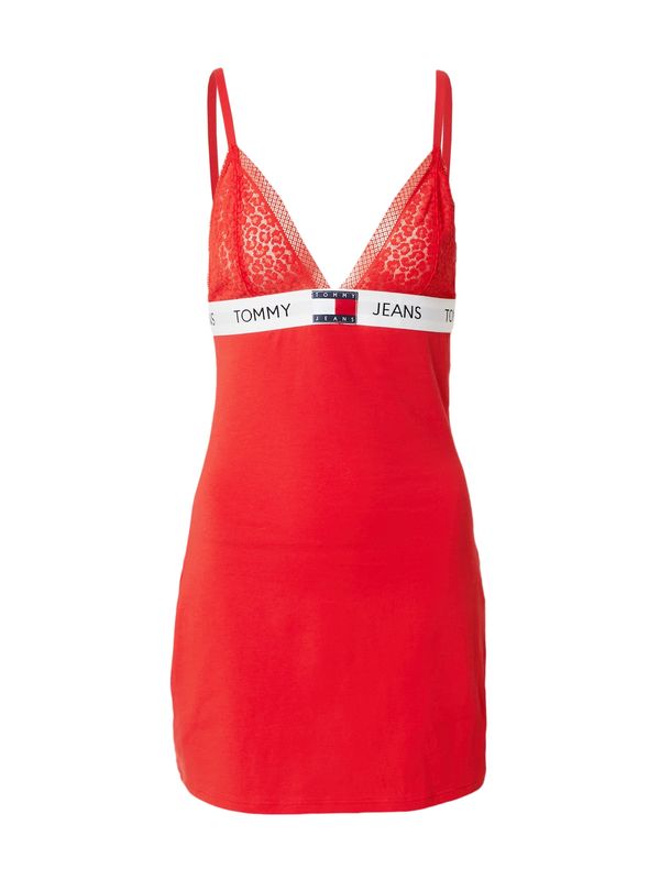 Tommy Jeans Tommy Jeans Нощница  нейви синьо / светлочервено / бяло