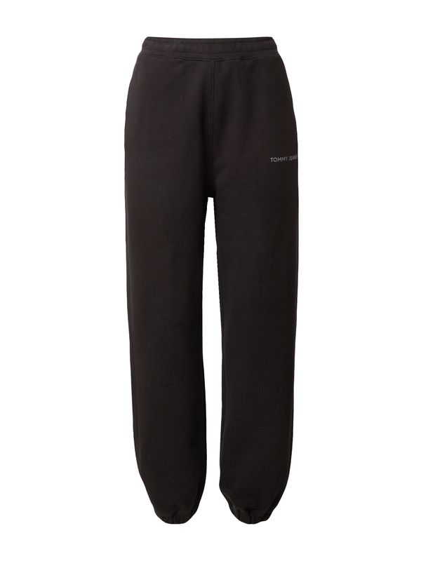 Tommy Jeans Tommy Jeans Панталон 'Classics'  черно / бяло