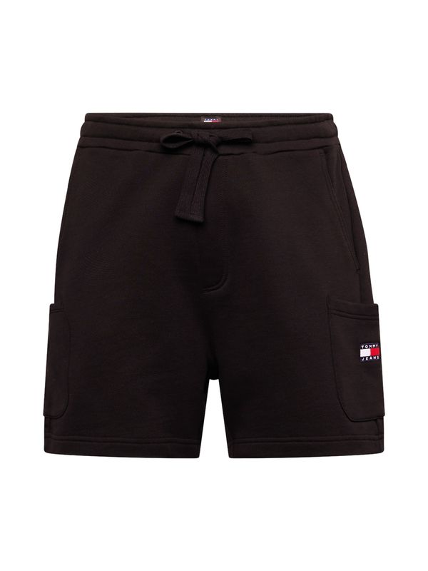 Tommy Jeans Tommy Jeans Панталон  нейви синьо / огнено червено / черно / бяло