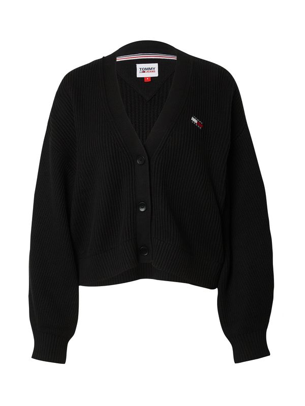 Tommy Jeans Tommy Jeans Плетена жилетка 'Essential'  синьо / червено / черно / бяло