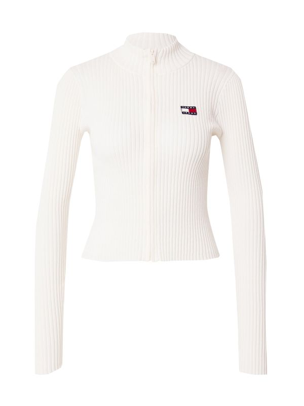 Tommy Jeans Tommy Jeans Плетена жилетка  нейви синьо / червено / бяло